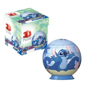 Ravensburger - Puzzle 3D bila Disney Stitch 54 piese Ravensburger - 1
